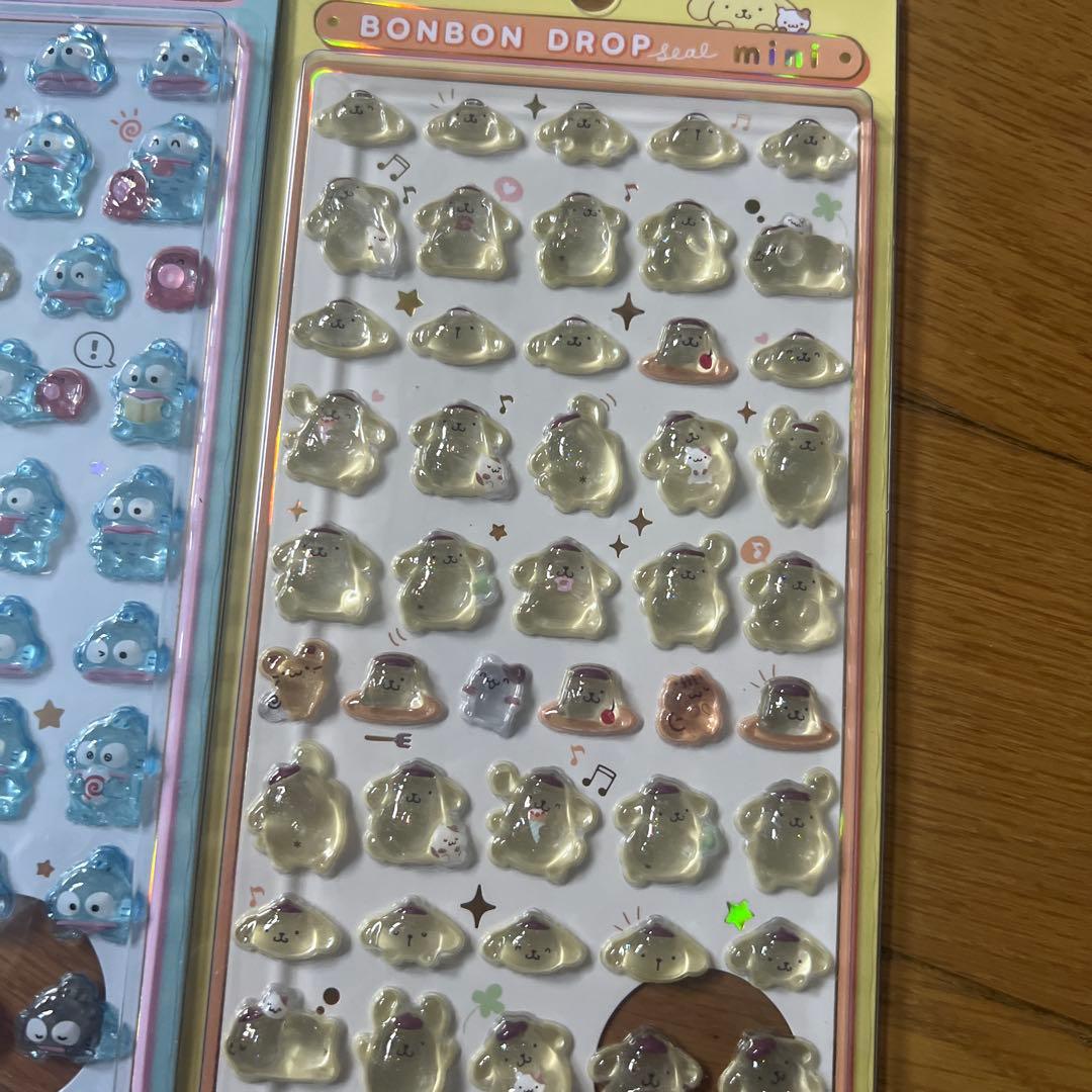 ボンボンドロップシール　サンリオミニ　ミニ シールセット