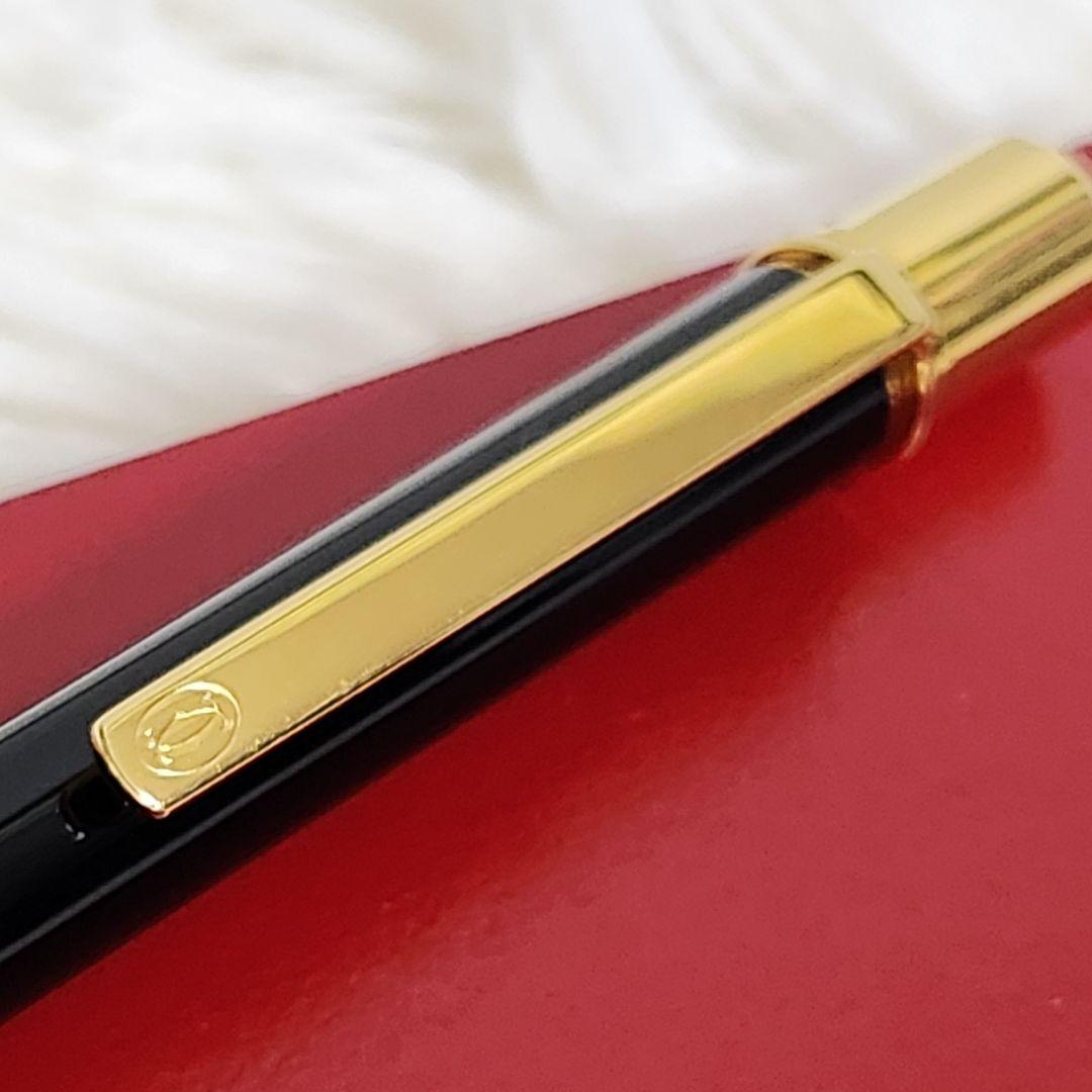 【ほぼ新品】Cartier must de Cartier ボールペン