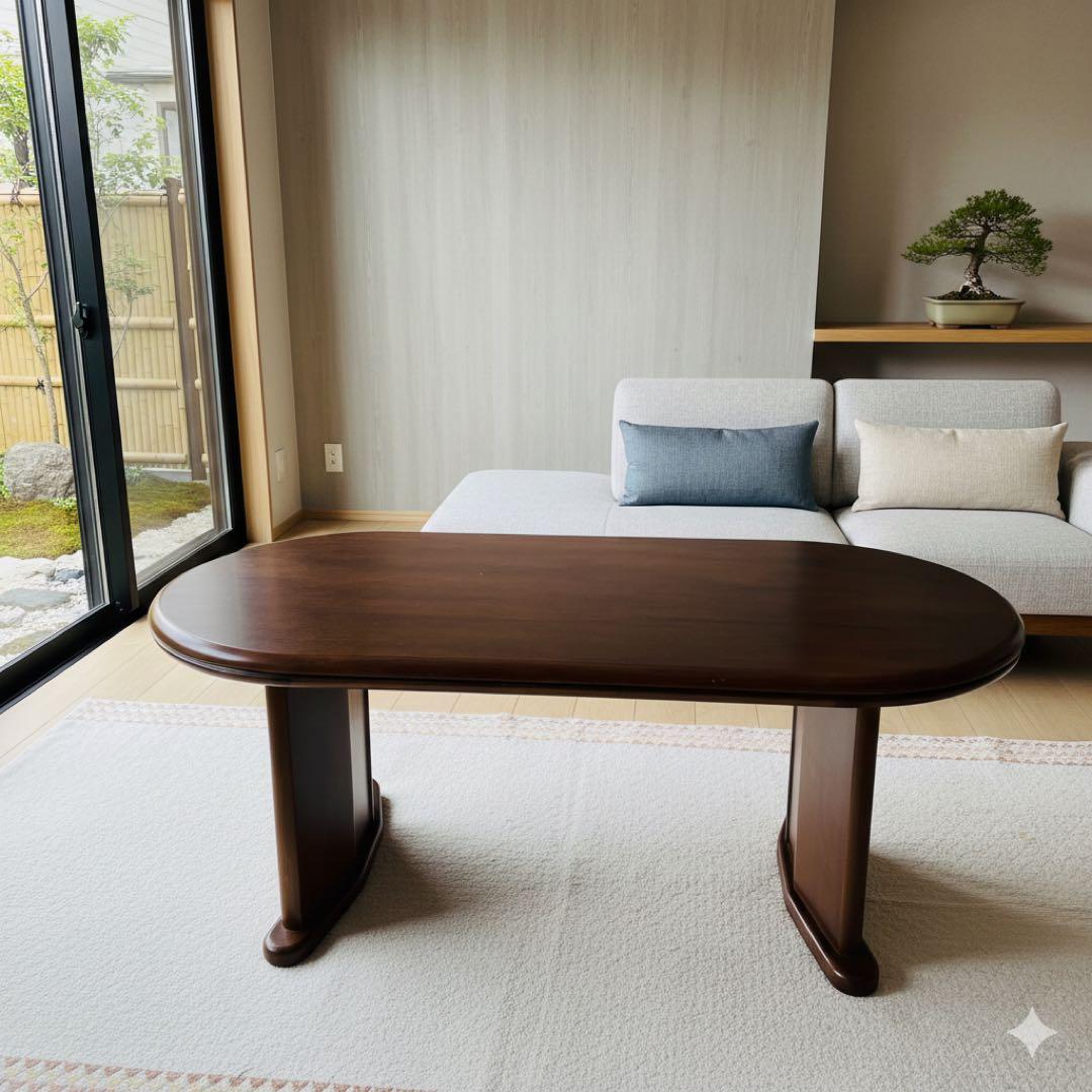 【名作】マルニ木工 センターテーブル 地中海シリーズ 木製 ローテーブル