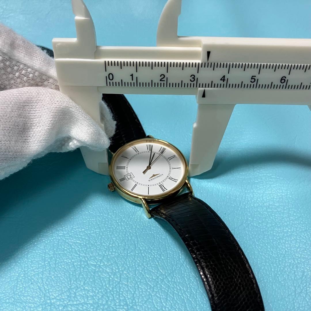 美品　90’ ロンジン　腕時計　メンズ　新品電池　箱　原産地証明書　取説　付き