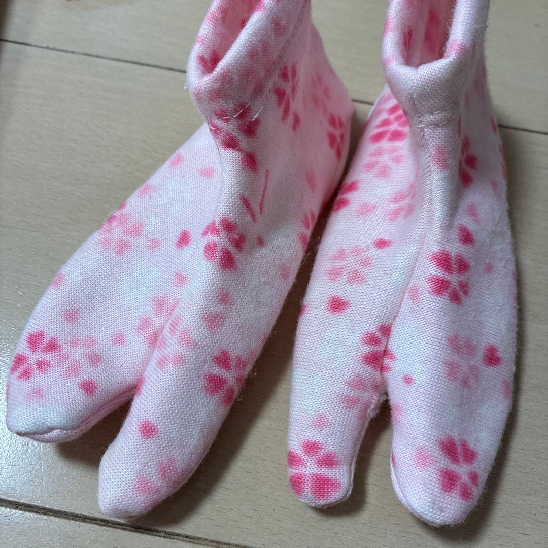 七五三 被布　着物セット　女の子 ピンク　水色　花柄　刺繍　鞠　小町kids