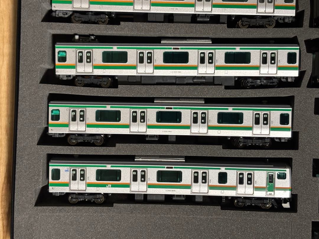 加工品 TOMIX E231系1000番台 15両宇都宮線 高崎線