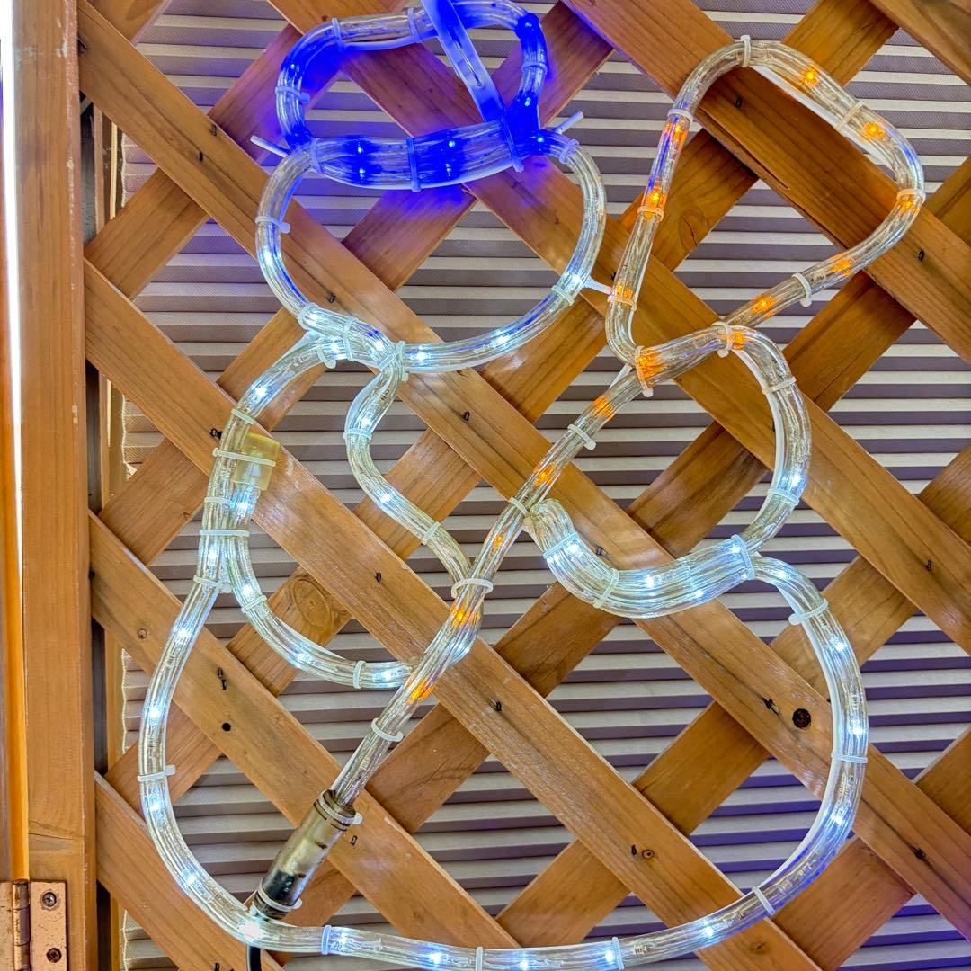 クリスマス イルミネーション 雪+雪だるま２個 ビッグサイズ LED 屋外ok