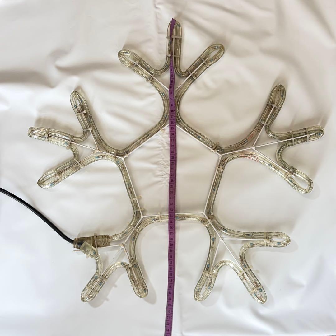 クリスマス イルミネーション 雪+雪だるま２個 ビッグサイズ LED 屋外ok