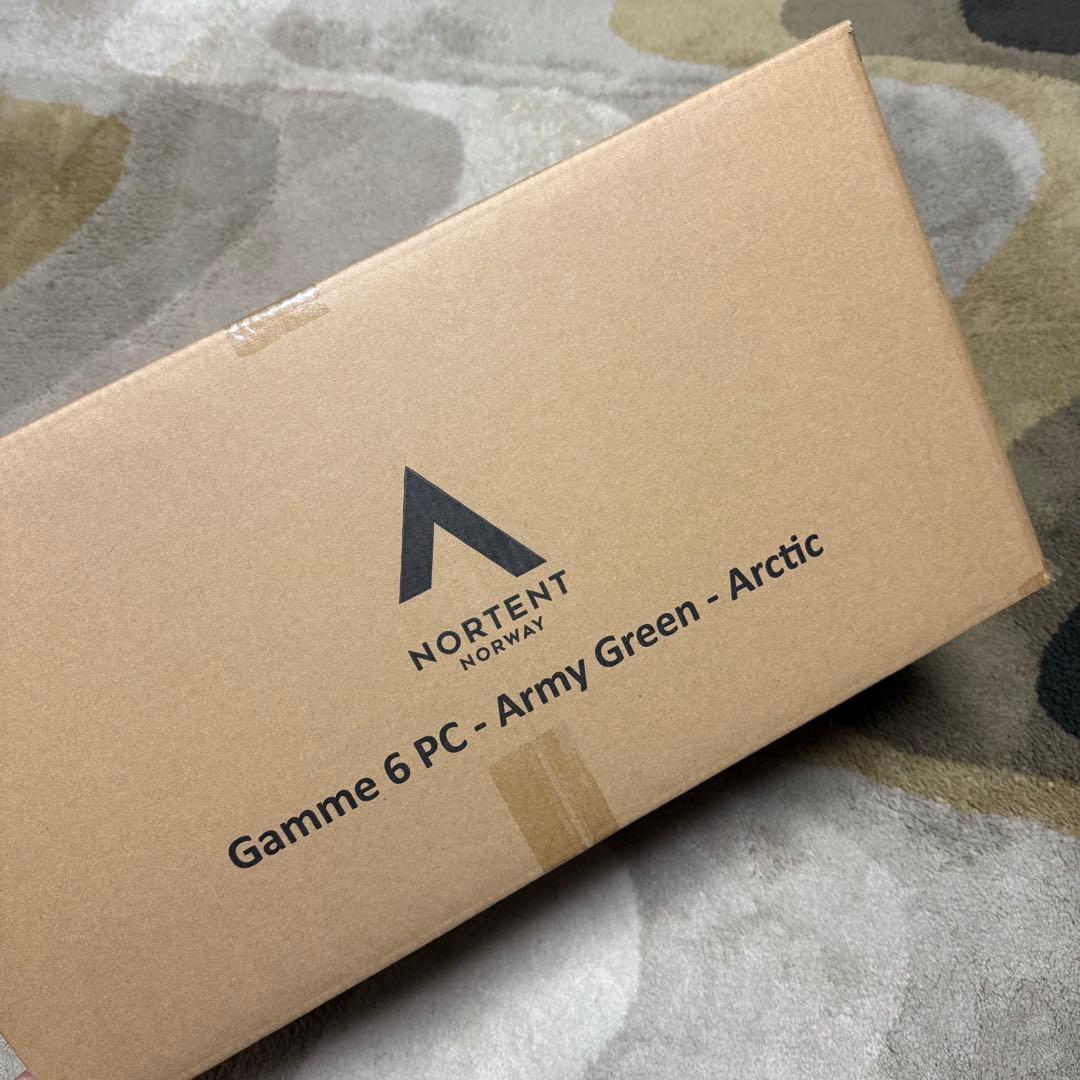ノルテント ギャム6PC アーミーグリーン