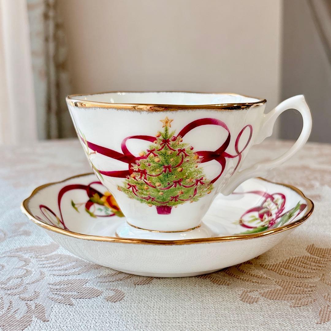 日本未発売❤️レア未使用❤️ロイヤルアルバート❤️オールドカントリーローズ　クリスマス