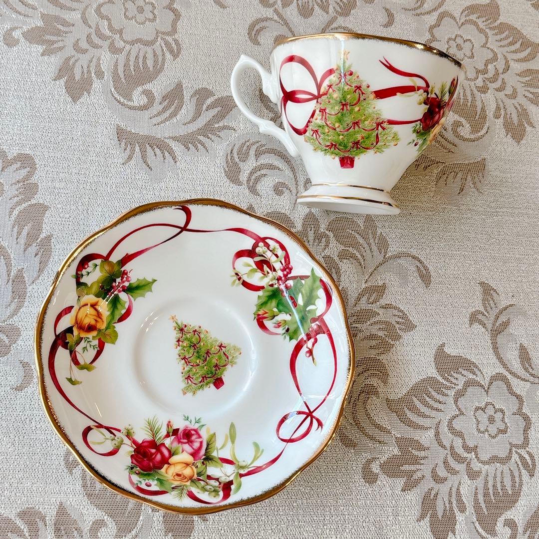 日本未発売❤️レア未使用❤️ロイヤルアルバート❤️オールドカントリーローズ　クリスマス