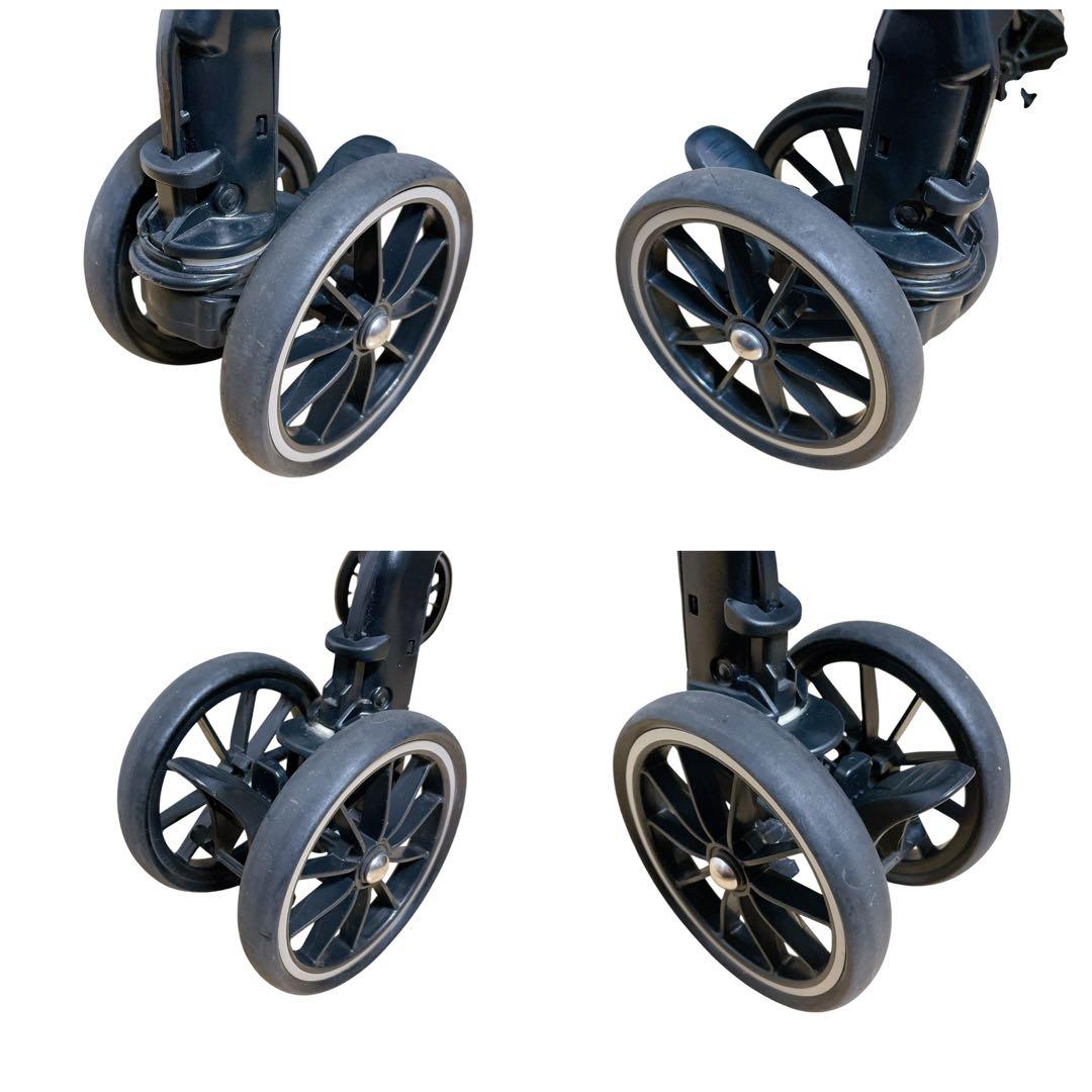 コンビ　スゴカルαcompact エッグショックAW ベージュ　オート4キャス