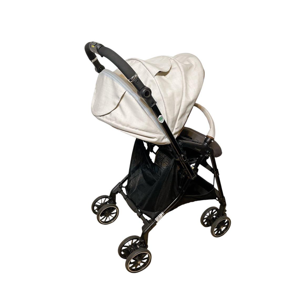 コンビ　スゴカルαcompact エッグショックAW ベージュ　オート4キャス