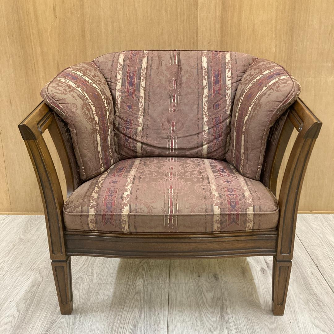 【マルニ】地中海 ロイヤル シャルル アームチェア 1人掛けソファ　椅子　B