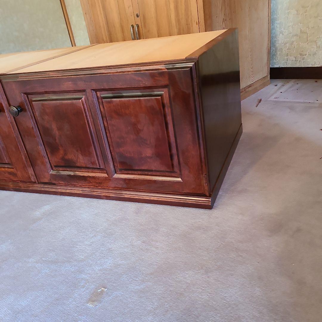 昭和レトロ　観音開き　タンス　1段