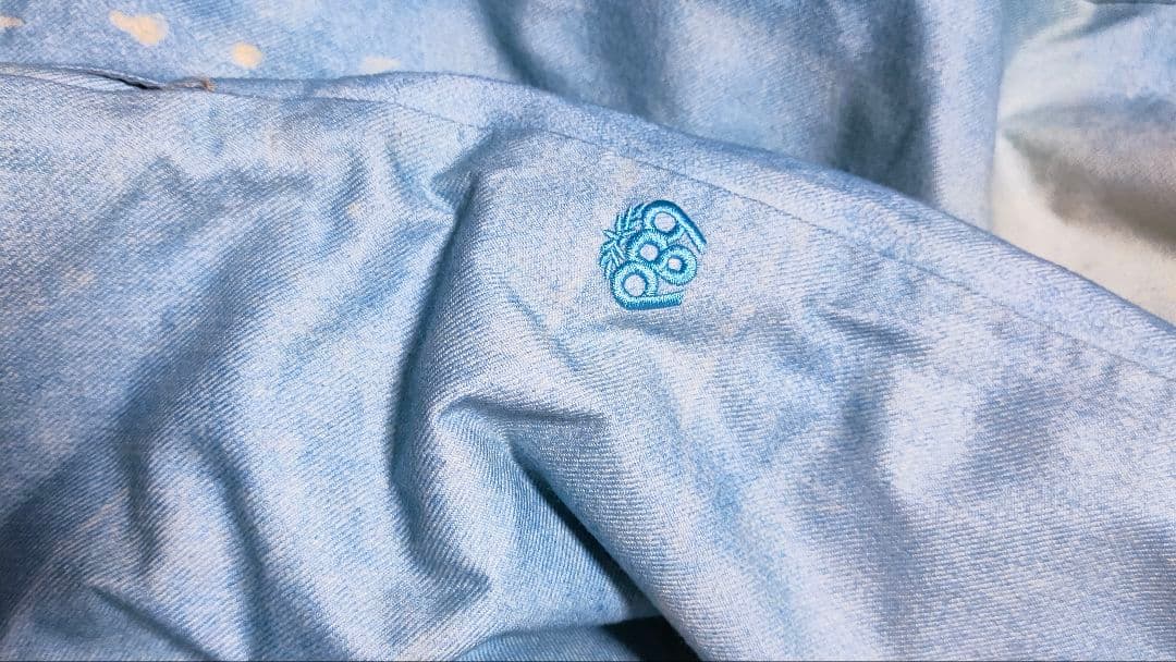 【686 ロクハチ】スノーボードウェアパンツ ズボン デニム柄 メンズ