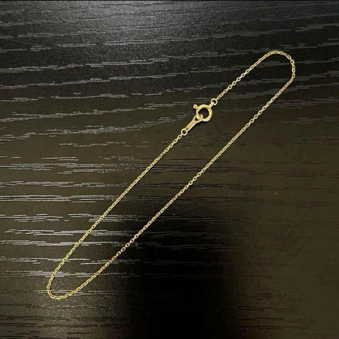 K10 イエローゴールド ブレスレット 小豆 18cm 10金