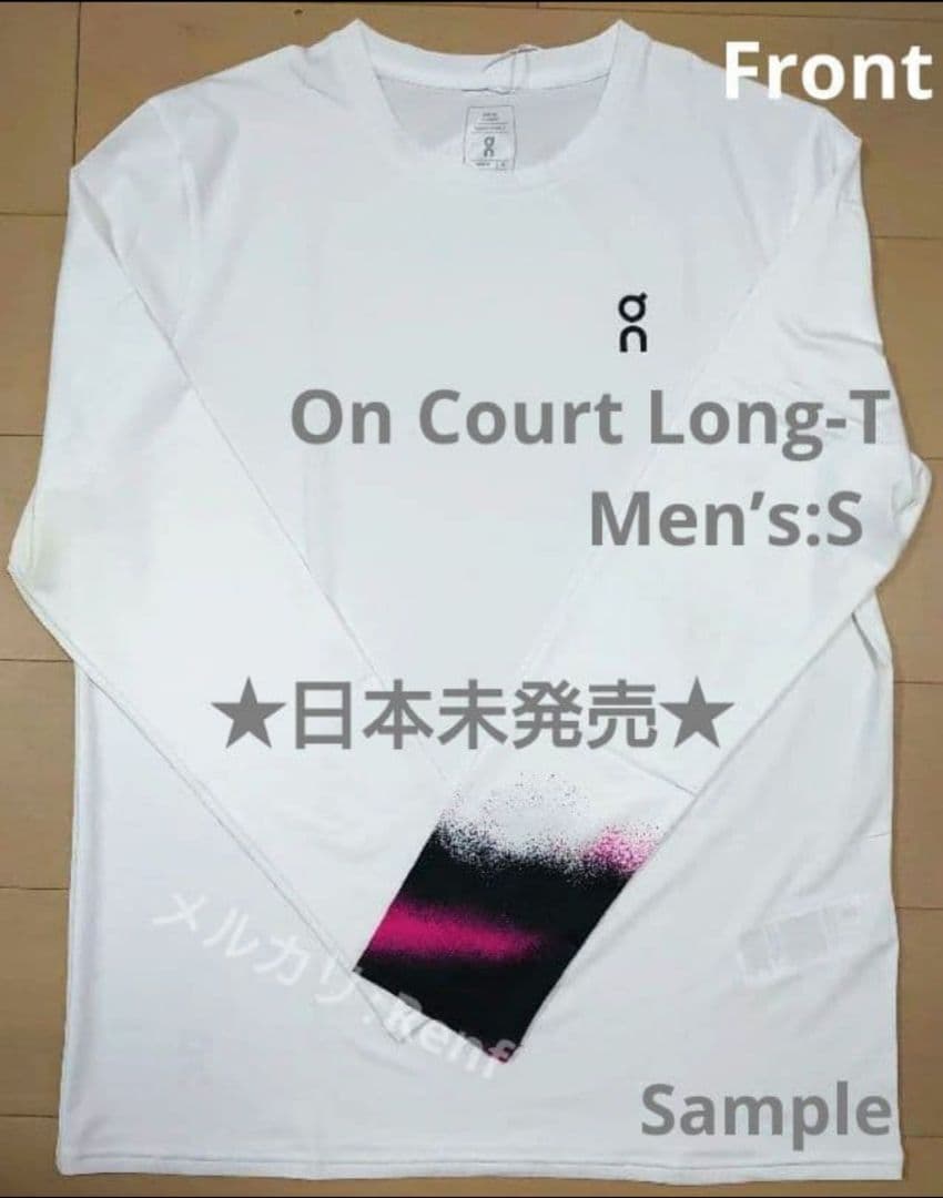 On Court Long-T テニス Men’s S White 日本未発売