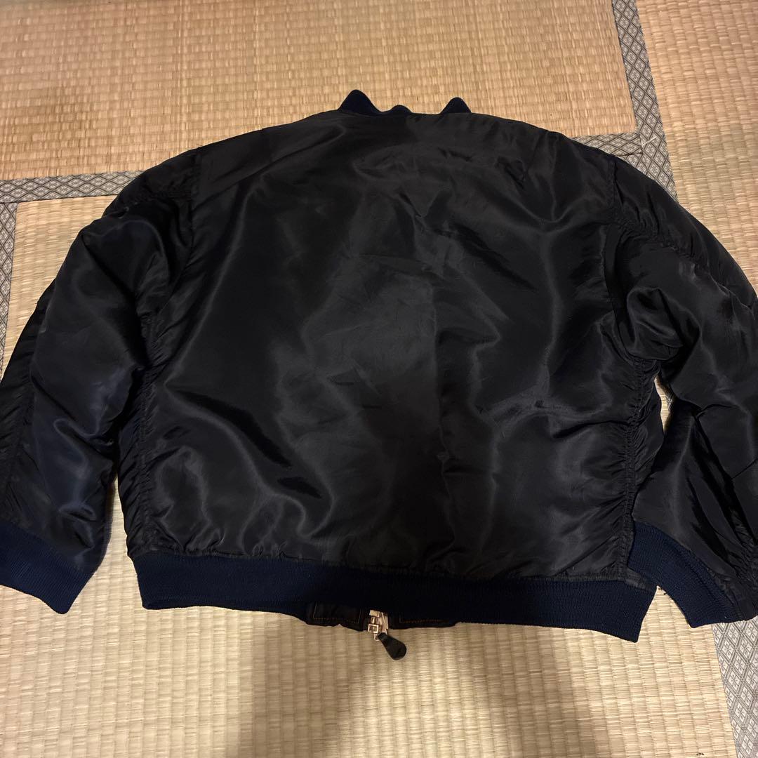 ALPHA 90s MA-1 フライトジャケット ブラック