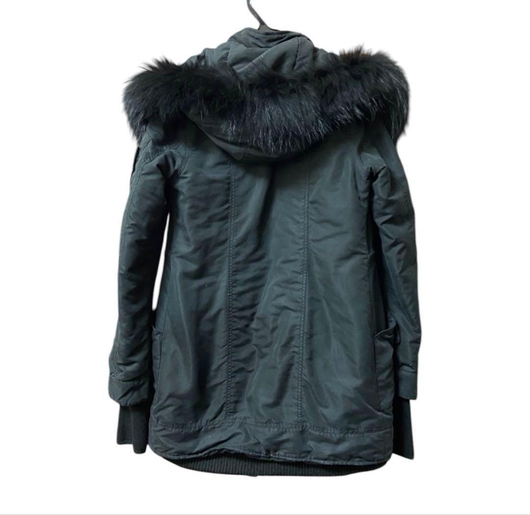 モッズコート ファー ミリタリー ブラック SLY y2k グランジ 00s