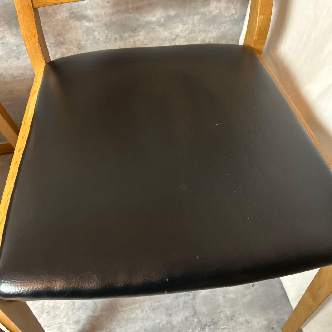 大塚家具　IDC　ダイニングチェア　シネマ　天然木 2脚セット