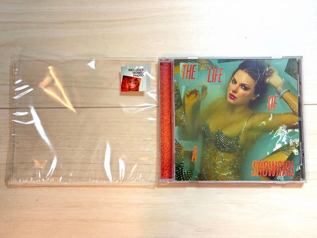 直筆サイン入り Taylor Swift TLOAS 新品 CDアルバム 輸入盤