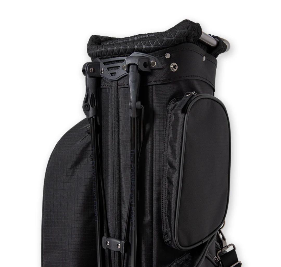 【新品・タグ付き】完売品 BANDEL キャディバッグ ブラックエディション 黒