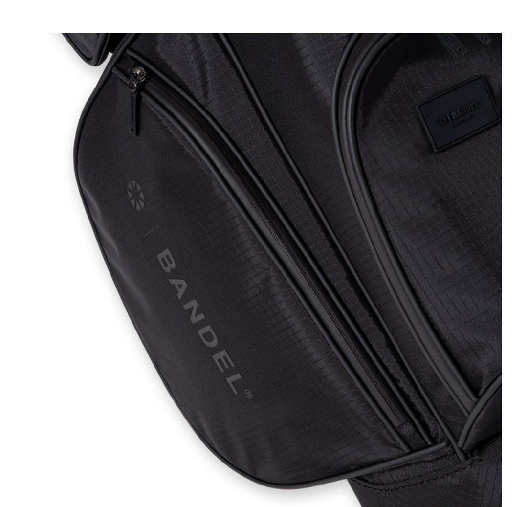 【新品・タグ付き】完売品 BANDEL キャディバッグ ブラックエディション 黒