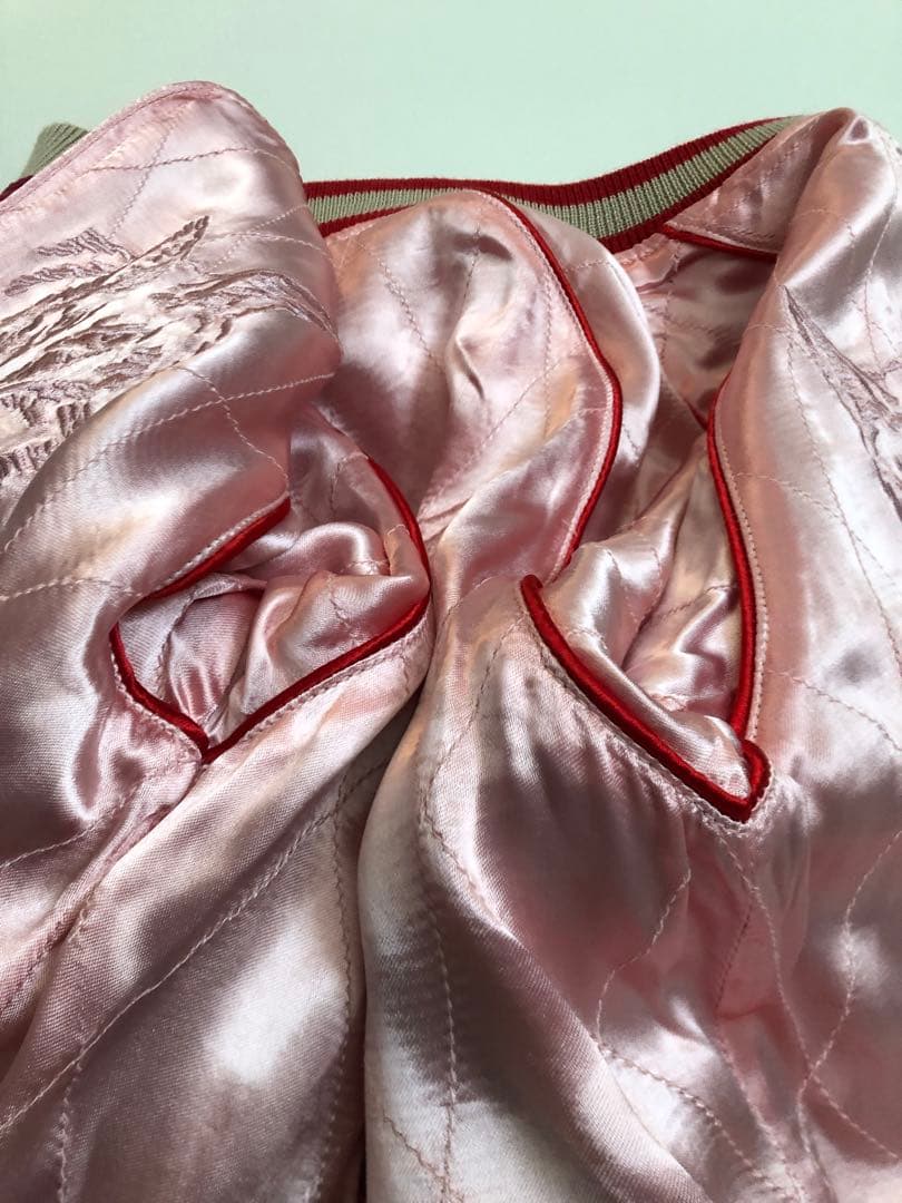 北島大太朗さま用　超美品　レア　 旧ドゥニーム スカジャン 鷲刺繍 Japan