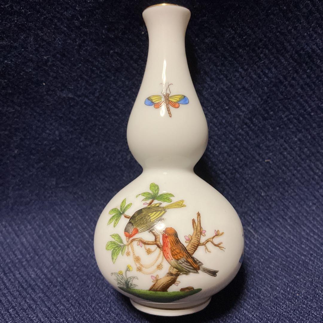 ヘレンド　ロスチャイルド　ミニ花瓶