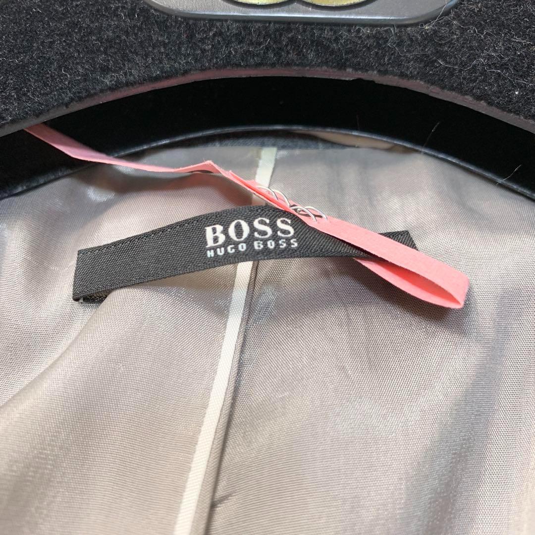 【美品】 HUGO BOSS ウール ピンストライプ セットアップ スーツ