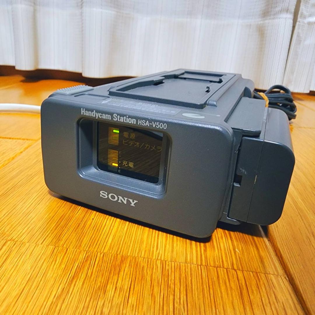 【動作確認済】SONY 高画質 Hi8 ビデオカメラ CCD-TR11 説明書付
