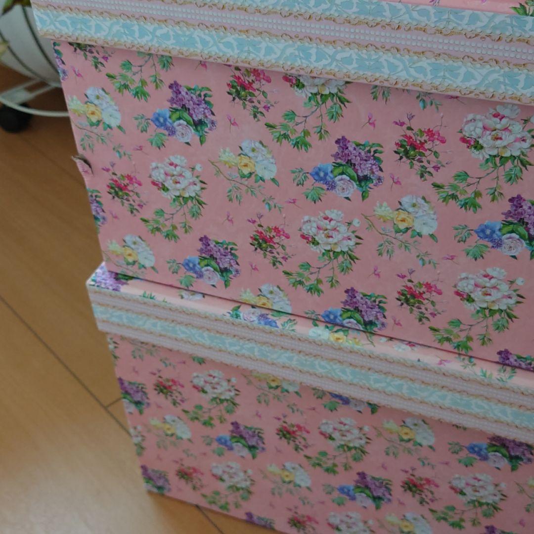 薔薇雑貨 素敵なカラフル箱