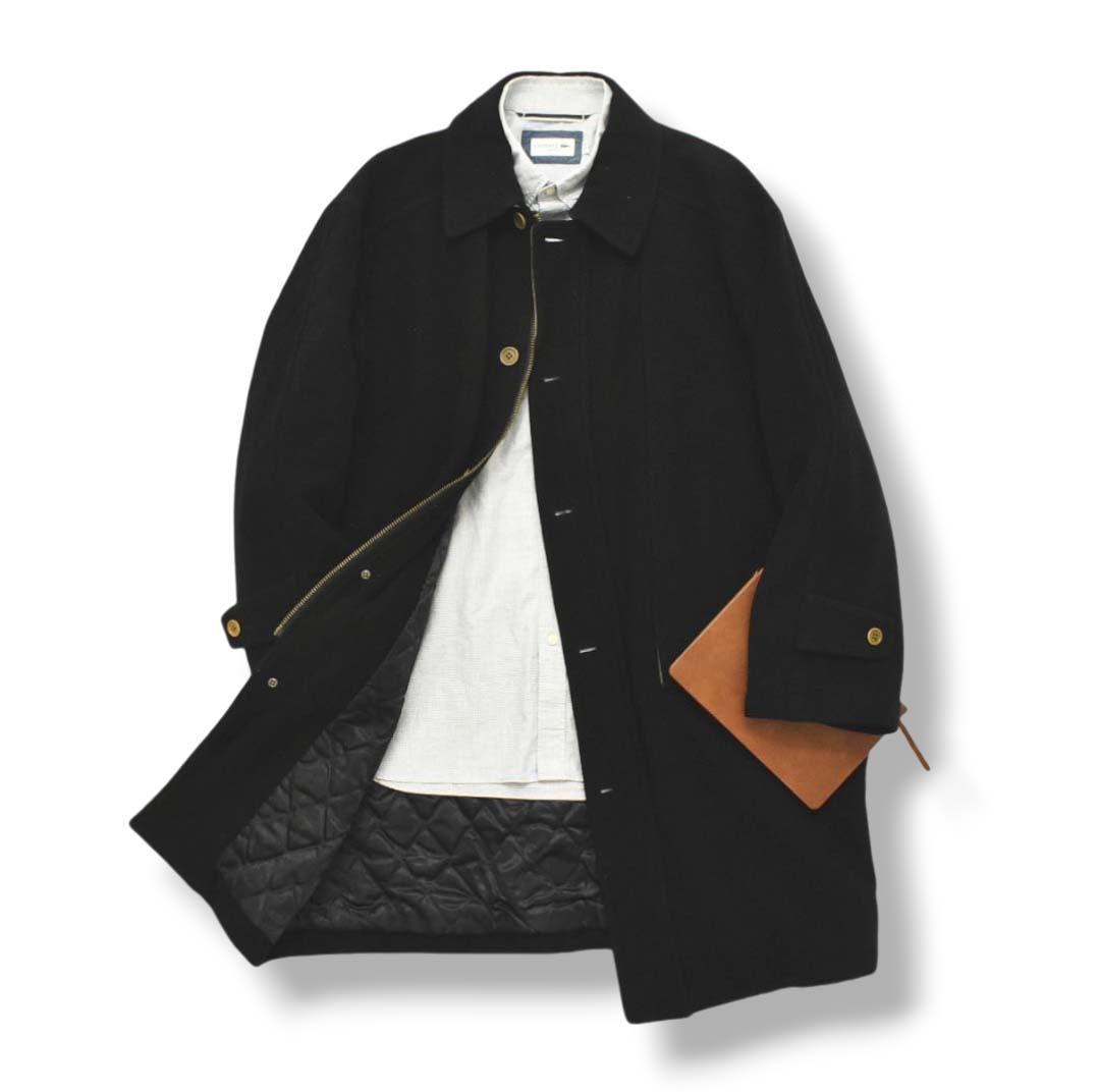 アクアスキュータム Aquascutum ステンカラー 裏キルティング コート