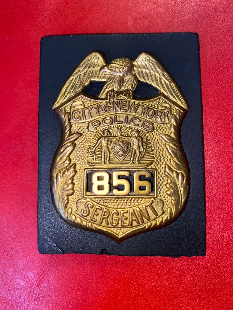 ニューヨーク市警察 サージェントバッジ