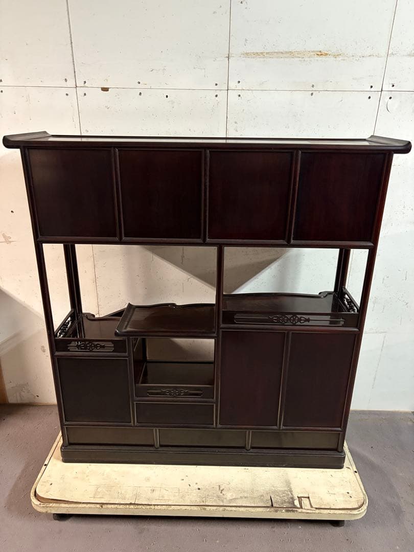 茶箪笥　引き出し割れあり　写真でご確認ください。