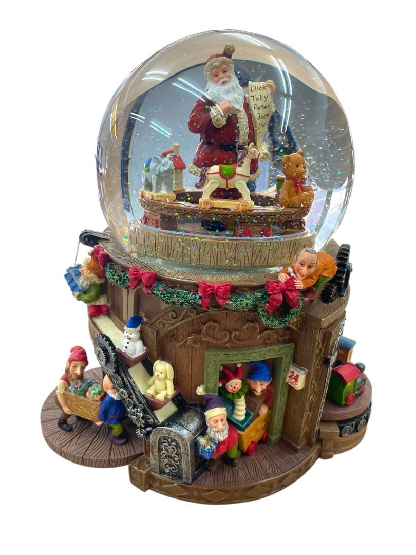 ⭕️KIRKLAND カークランド サンタ スノードーム オルゴール 正常動作品