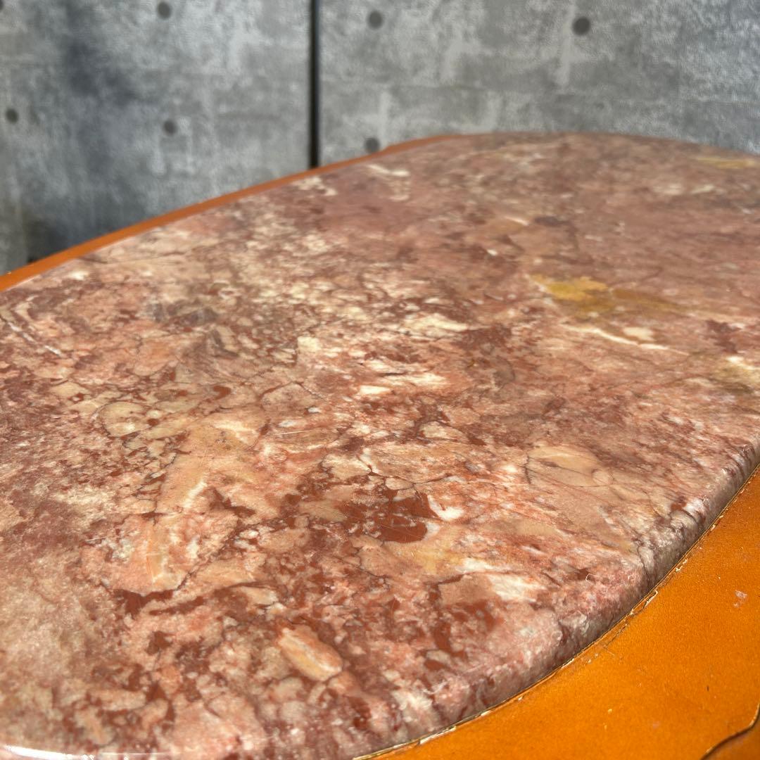 ꧁クラシック家具꧂大理石リビングテーブル センター ロー ソファ 机 猫脚