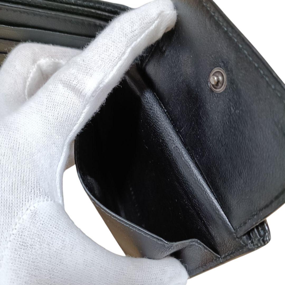 専用品　アディダス×バレンシアガ 二つ折り財布 ブラック レザー