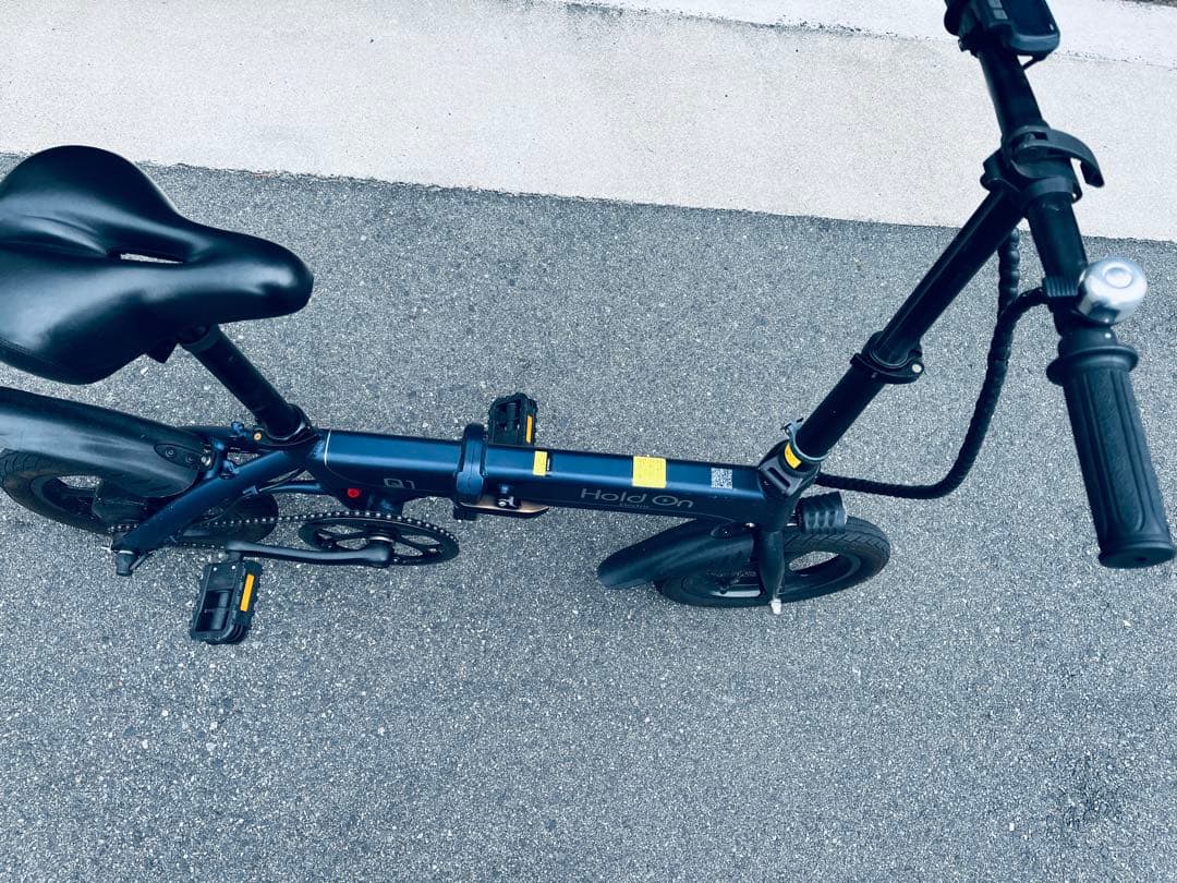 （購入注意）Holdon Q1J 折り畳み 電動アシスト自転車 ナイトブルー