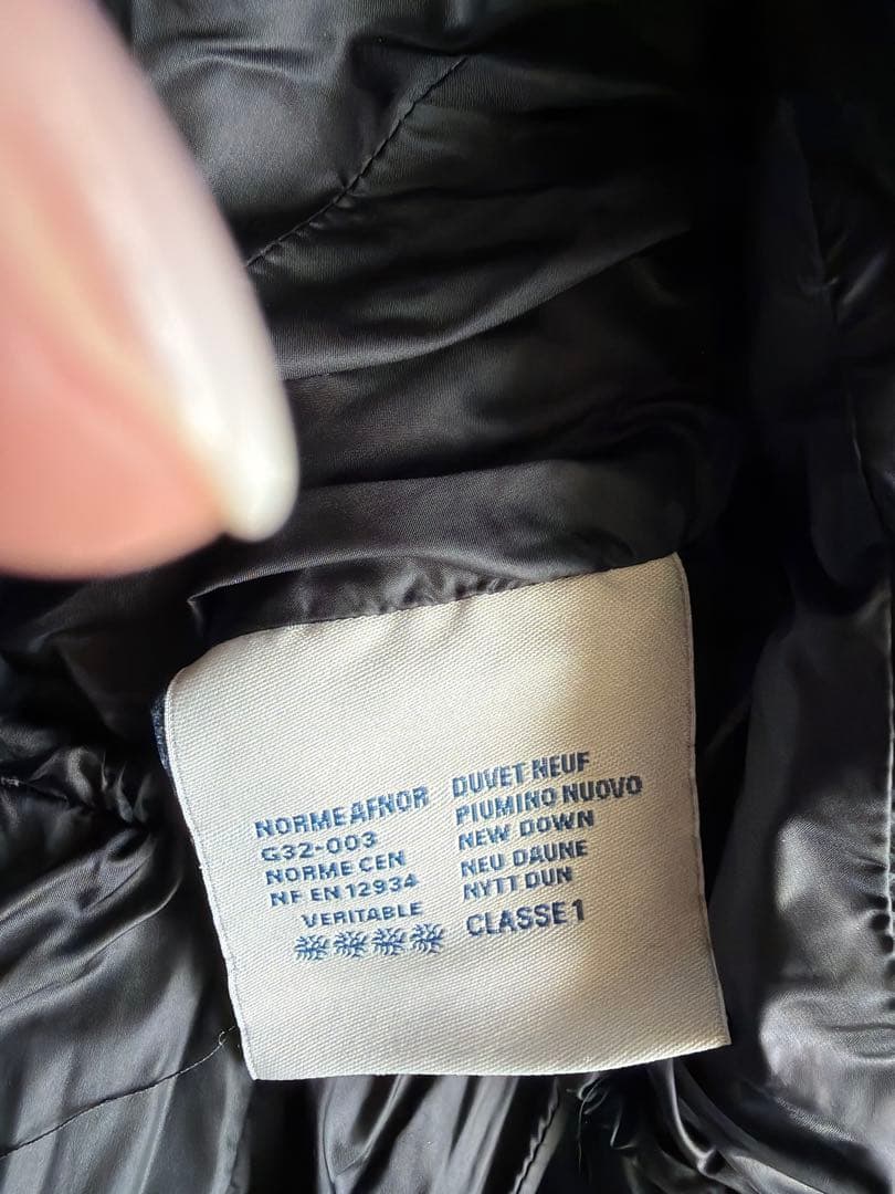 モンクレール エルミンヌ 00 ブラック HERMINE