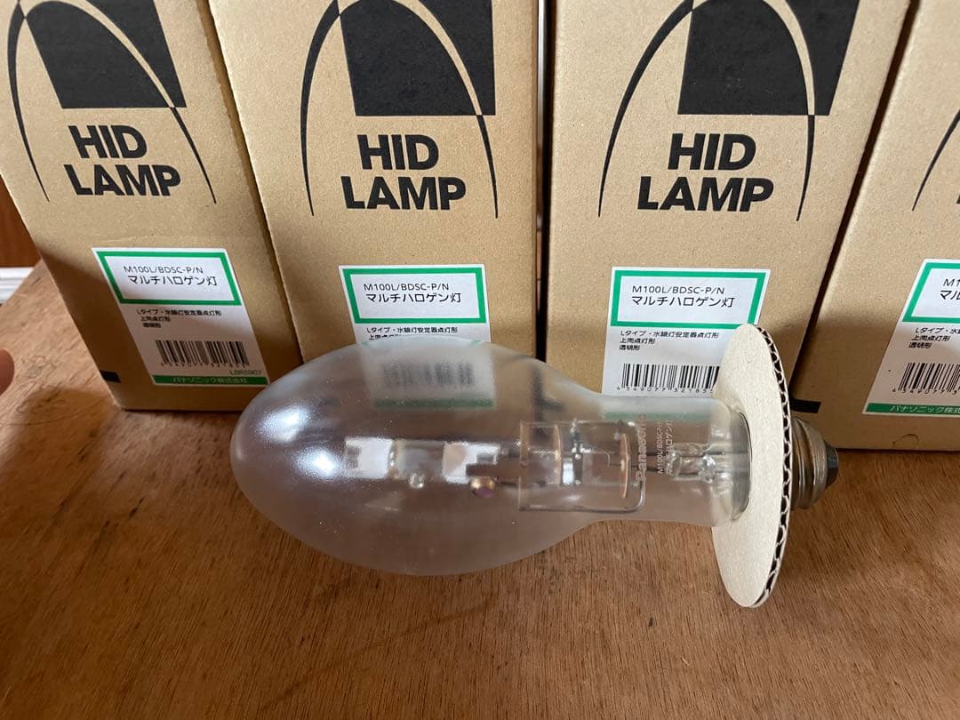Panasonic HIDランプ M100L/BDSC-P/N 4個セット