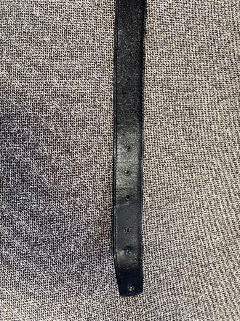 HERMES エルメス Hベルト リバーシブル ブラック ブルージーン