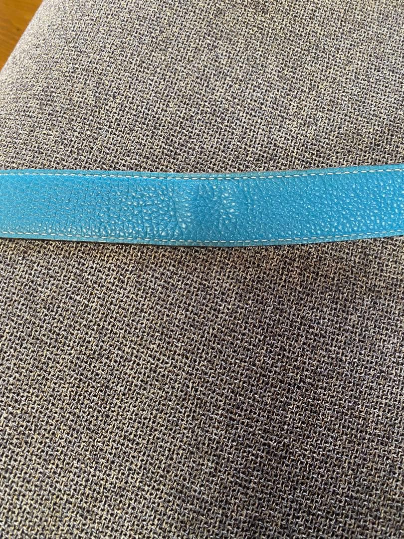 HERMES エルメス Hベルト リバーシブル ブラック ブルージーン