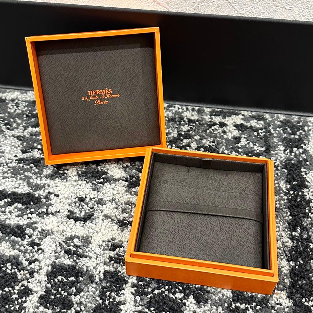 HERMES　エルメス　オレンジ　空箱　小物・アクセサリー入れ　8個セット