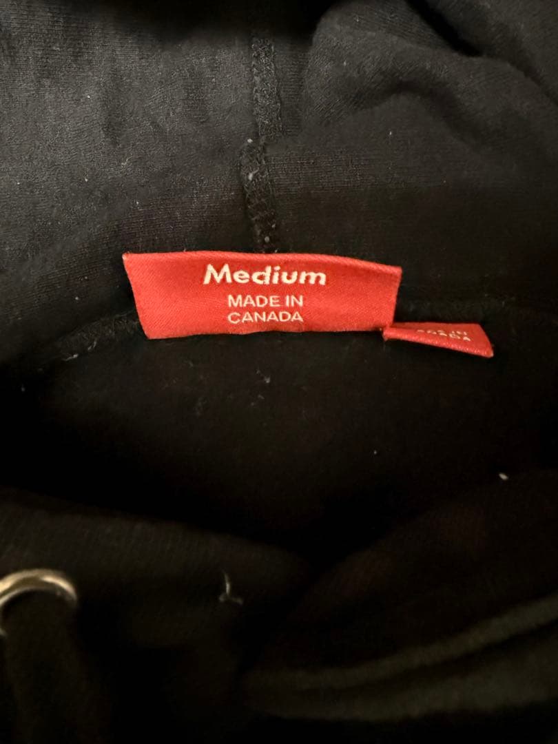 Supreme BOX LOGO 黒 サイズM パーカー　ボックスロゴ