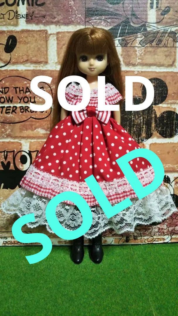 リカちゃん服 人形 洋服 ハンドメイド 2563