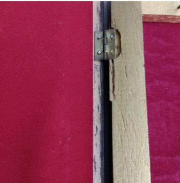 イタリア製 花柄装飾ミラー　八角形フレーム　キー・アクセサリー収納