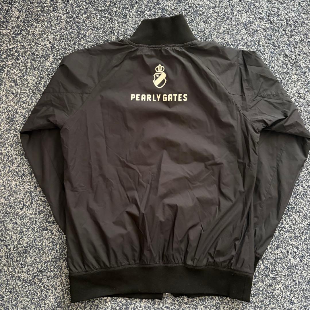 パーリーゲイツ　蓄熱　ブルゾン　ジャケット　アウター　ゴルフウェア　ブラック　0