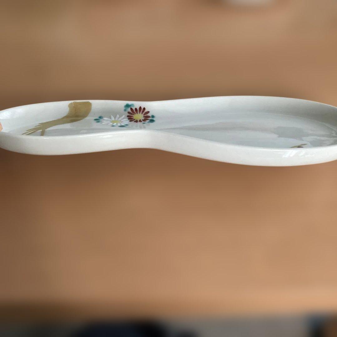 京焼　香仙窯　瓢箪皿　5枚