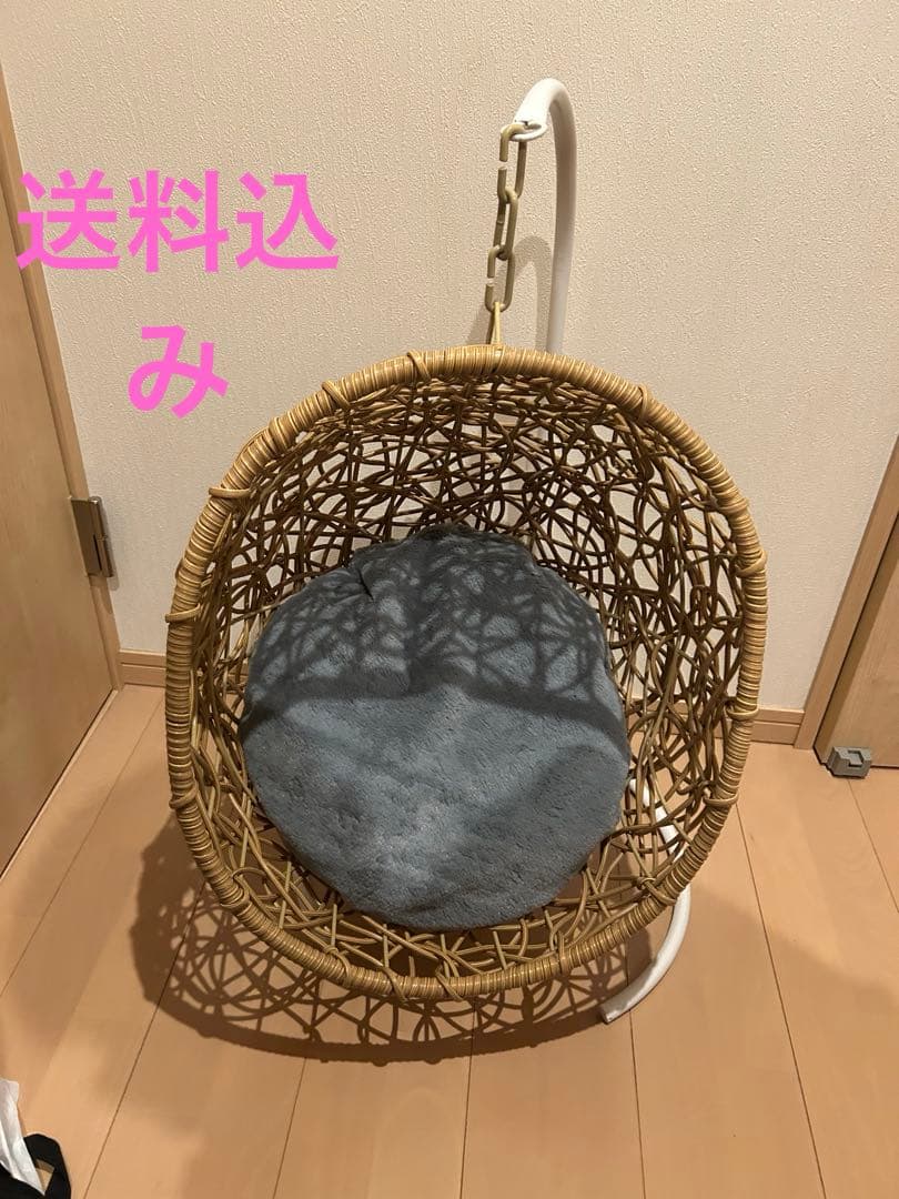 《格安良美品》ペットハンキングチェア　ナチュラルハンモック　ペットベッド