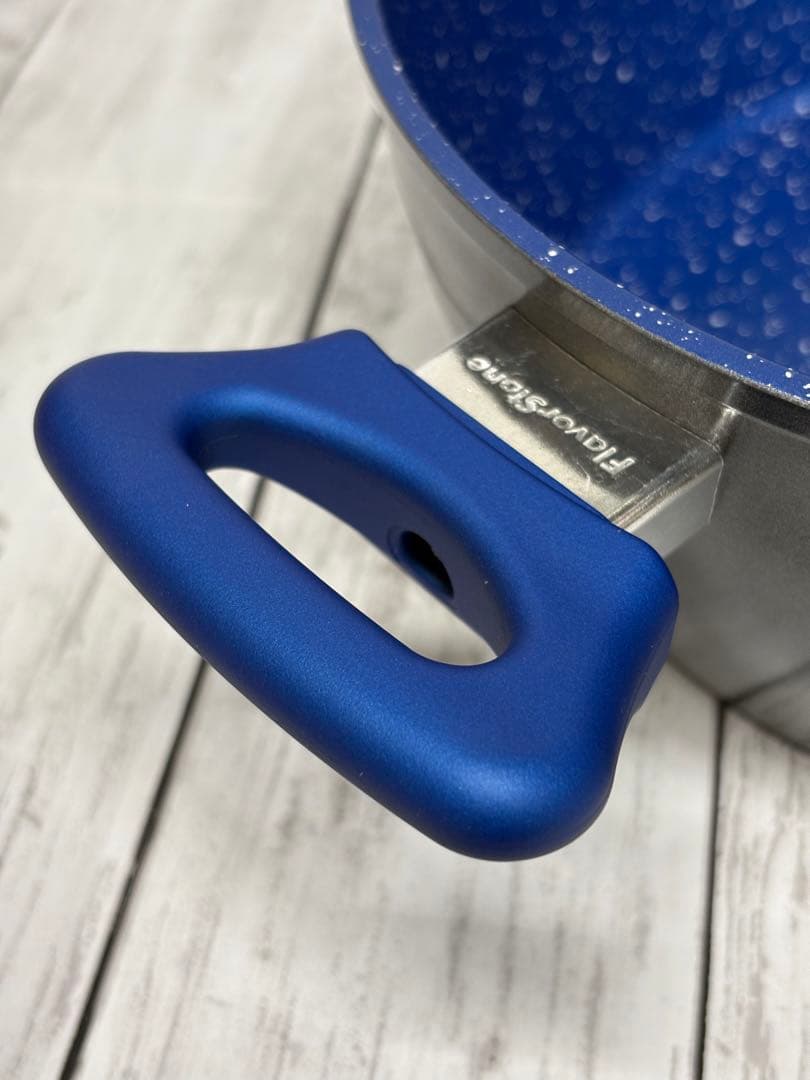 未使用⭐️ Flavor Stone フレーバーストーン　鍋2点セット　青