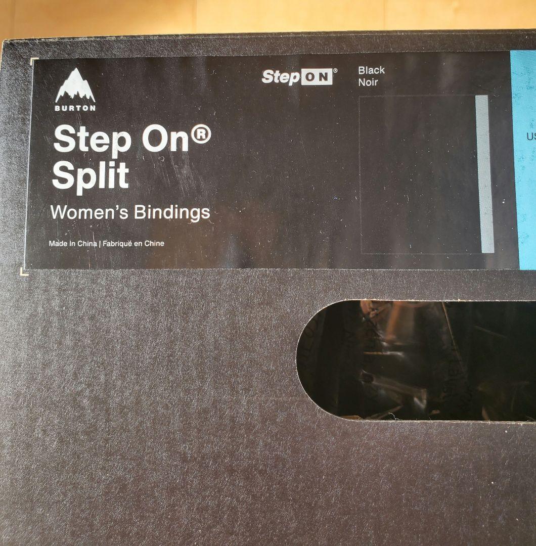 値*。様 ウィメンズ バートン ステップオン スプリット バインディング　ブラッ