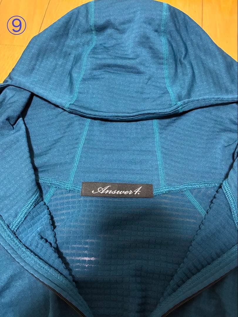 Answer4 パワーグリッド フルジップ フーディ サイズＳ